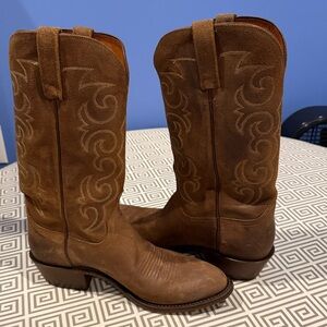 1883 by Lucchese Brown Western Cowboy Boots